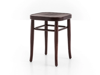 VIENNA 144 - Low beech stool _ Wiener GTV Design