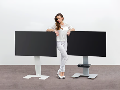 OMEGA - ART111 - Powder coated steel stand _ Wissmann raumobjekte