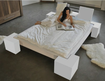 PURE - ART319 - Double bed _ Wissmann raumobjekte