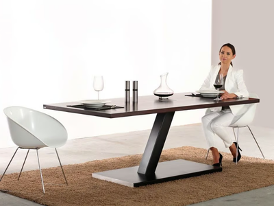 SINGLE - ART609 - Rectangular wooden dining table _ Wissmann raumobjekte