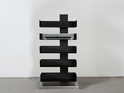 STAND - ART599 - Open steel shelving unit _ Wissmann raumobjekte