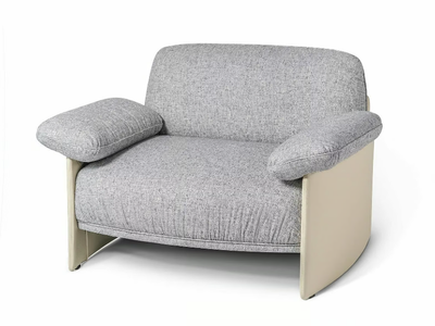 MARLOW - Fabric armchair with armrests _ Wittmann