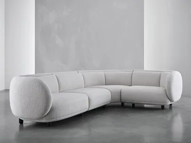 VUELTA - Corner 3 seater fabric sofa _ Wittmann