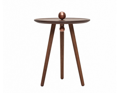 MALIN - Round solid wood coffee table _ Woak