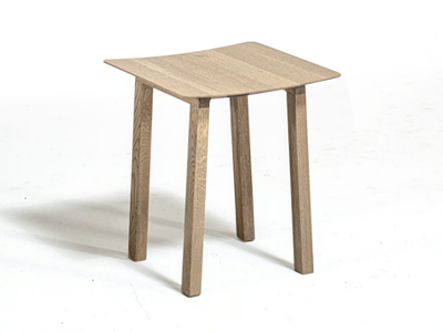 NERVOSA - Solid wood stool _ Woak