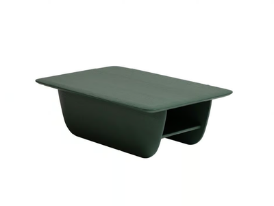 WING - Rectangular solid wood coffee table _ Woak