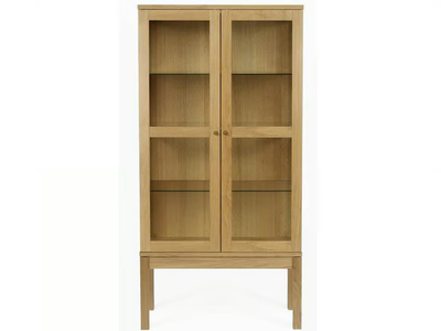 ABBEY WOOD - Wood and glass display cabinet _ Woodman