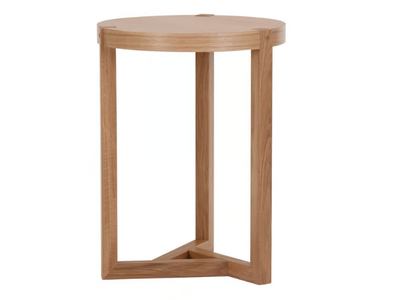 BRENTWOOD - Round wood veneer coffee table _ Woodman