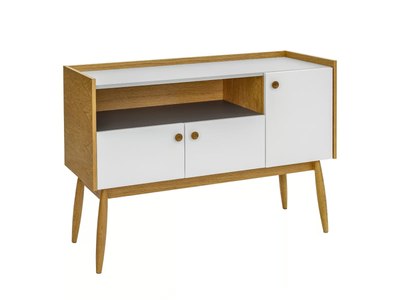 FARSTA - Wooden sideboard with doors _ Woodman