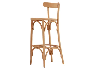AMBRA - High beech stool _ XLINE