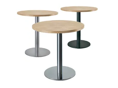 MAX T - Round laminate table _ XLINE