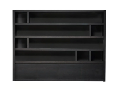ALBA - Freestanding wooden bookcase with drawers _ XVL