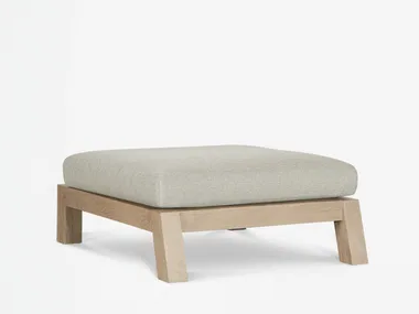 MALIBU - Teak garden footstool _ XVL