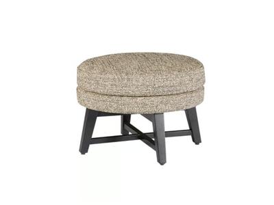 TORNADE - Round fabric pouf _ XVL