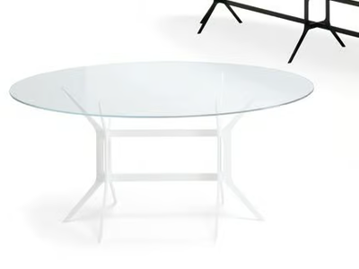 ARABESQUE - Oval crystal table _ YDF