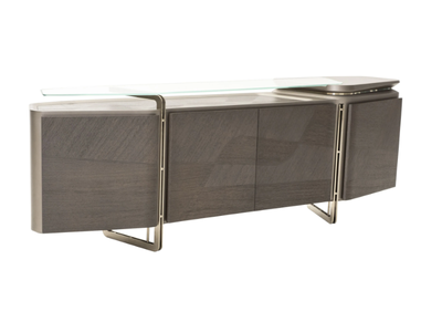 ATHENA - Sideboard with doors _ ZEBRANO