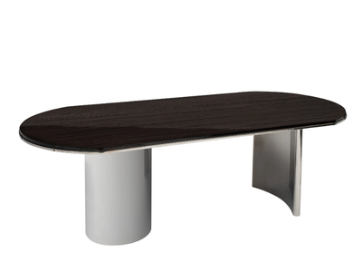 KAILAS - Oval dining table _ ZEBRANO