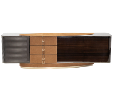 NIKS - Sideboard with doors _ ZEBRANO