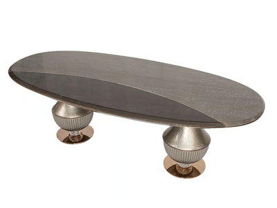 PHASELIS - Oval dining table _ ZEBRANO