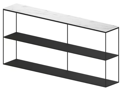 SLIM MARBLE - Carrara marble shelving unit _ Zeus