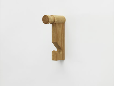FRANK - Wall-mounted wooden coat rack _ Zilio A&C