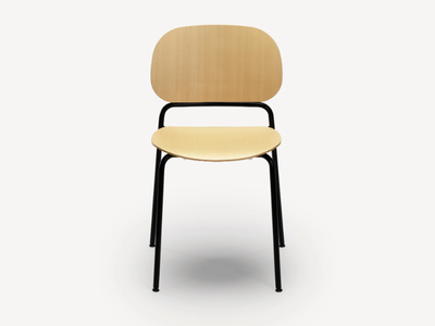 UPON - Stackable wood veneer chair _ Zilio A&C