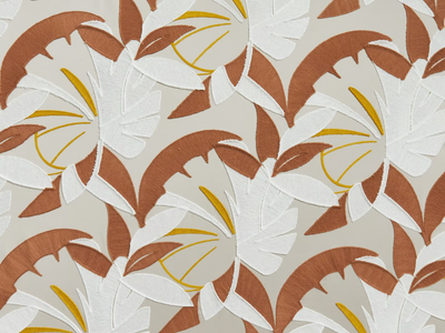 JARDIN SECRET - Embroidered cotton fabric _ Zimmer + Rohde