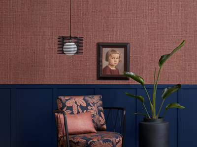 RAFFIA WEAVE - Washable non-woven paper wallpaper _ Zimmer + Rohde