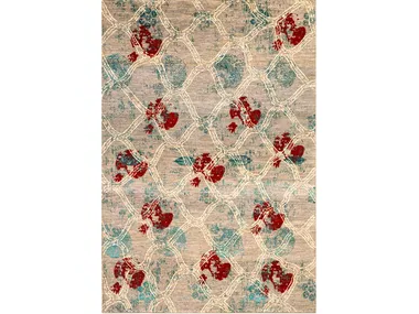 ANAR DAR SABAD 1A - Rectangular wool and silk rug _ Zollanvari