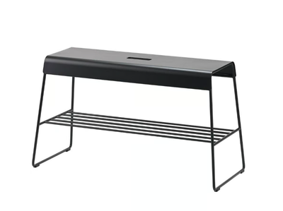 A-BENCH - Powder coated steel bench _ Zone Denmark