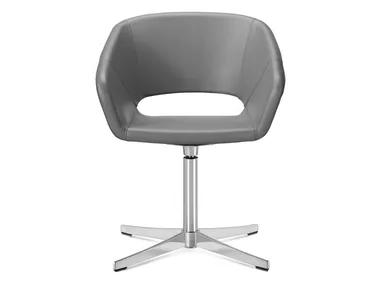 AVERIO XS - With 4-spoke base leather chair _ ZÜCO