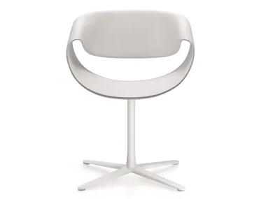 LITTLE PERILLO - Swivel with 4-spoke base plastic chair _ ZÜCO