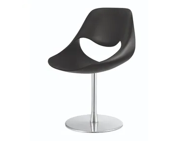 LITTLE PERILLO XS - Swivel plastic chair and aluminium base _ ZÜCO