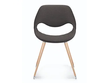 LITTLE PERILLO XS - Upholstered fabric chair and beech legs _ ZÜCO