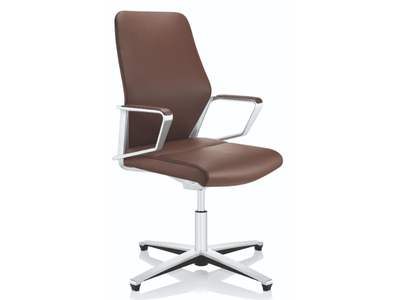 SIGNO - Leather office chair / training chair _ ZÜCO