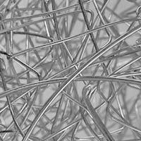 Aluminium wire in silver colour