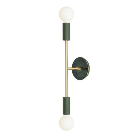 Secret Garden Green with Brass