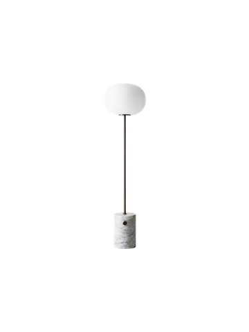 White Marble | Bronzed Brass