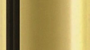Brassed gold shiny