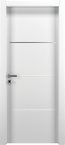 White lacquered