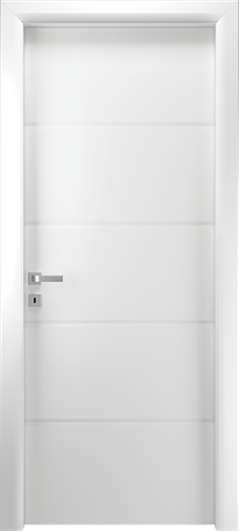 White lacquered