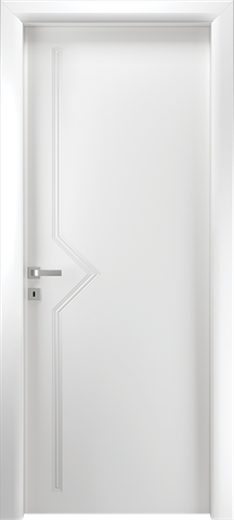 White lacquered