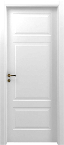 White lacquered