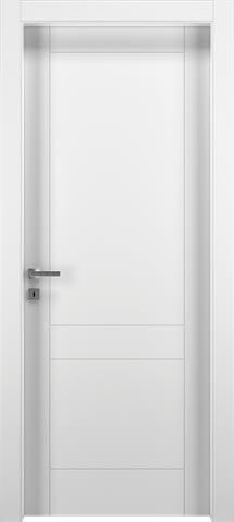 White lacquered