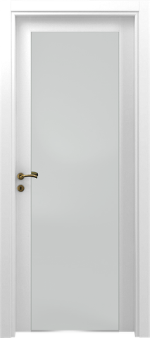 White lacquered