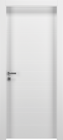 White lacquered