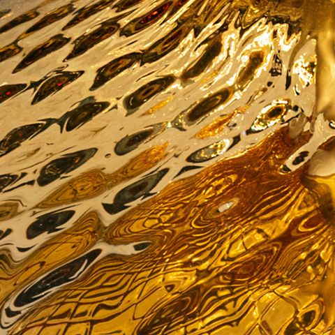 Murano Amber Glass Glam