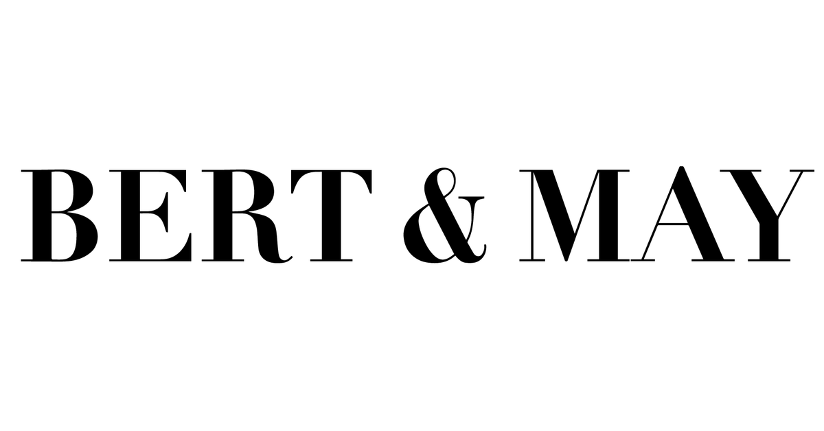 Bert & May logo - commercial furniture supplier