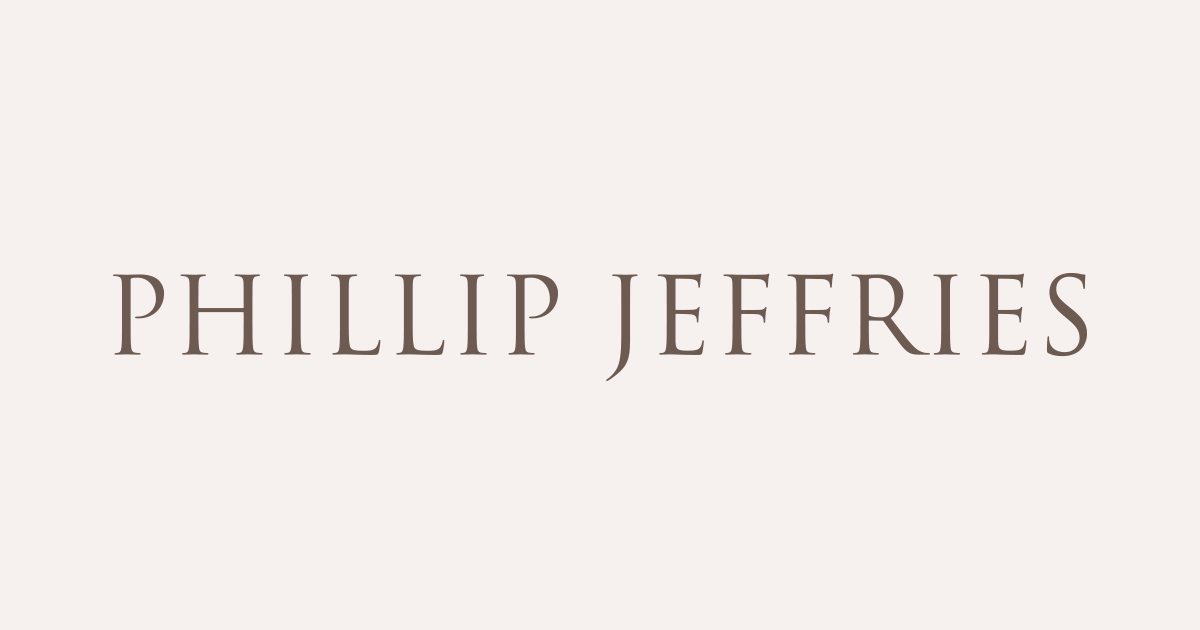 Phillip Jeffries logo - commercial furniture supplier